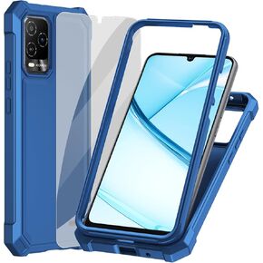 Ailiber Case for BLU View5 Pro, View 5 Pro B170D Phone Case with Screen Protector, Dual Layer Protection, Shockproof Corners TPU Bumper, Rugged Silicone Cell Phone Cover for BLU View 5 Pro-Mint Green