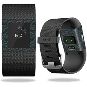 MightySkins Skin Compatible with Fitbit Surge Cover Skins Sticker Watch Triangle Stripes