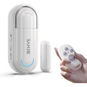 SanJie Door Alarm for Kids Safety, 0-120 Db Volume Ajustable, Wireless Door Alarms with Remote for Home /Kids Safety/Dementia Patients/Pool 2Alarm+1Remote