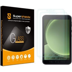 Supershieldz (2 Pack) Designed for Samsung Galaxy Tab Active 5 (8 inch) Tempered Glass Screen Protector, Anti Scratch, Bubble Free