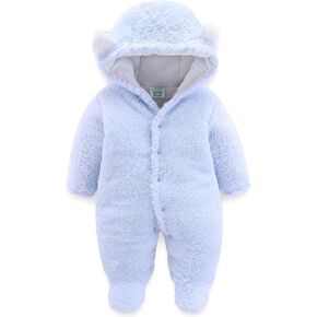 Baby Clothes Winter Snowsuit Cute Bear Suit Newborn Infant Coats Toddler Bodysuits Jumpsuit for Baby Boys Girls