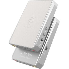 DH80S Portable Balanced DAC & AMP, Supports MQA Audio Technology, DSD64/128 Portable Audio Decoding Amplifier, 3.5mm/4.4mm Port Output for Windows 10/Mac OS/Android/iOS System