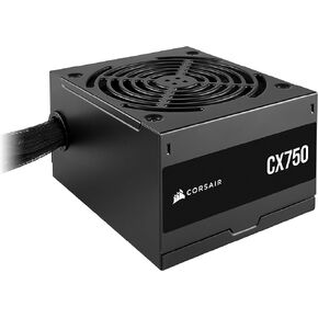 CORSAIR CX550 80 Plus Bronze Non Modular Low-Noise ATX 550 Watt Power Supply - NA - Black