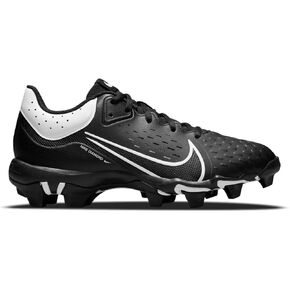 Nike Hyperdiamond 4 Keystone Molded Softball Cleats Black | Black | White SZ 10.5