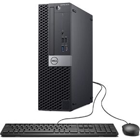 Dell OptiPlex 5070 SFF Desktop Computer PC Small Form, Intel Core i5-9500T, 16GB DDR4 RAM, 256GB SSD, Wi-Fi, Bluetooth, Keyboard & Mouse, Displayport, Windows 10 Pro (Renewed)
