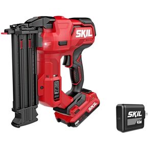 SKIL PWR CORE 20 Brushless 20V 18Ga 1/4 In. Narrow Crown Stapler Kit Including 2.0Ah USB-C Battery and 45W PD charger-SL1814B-10