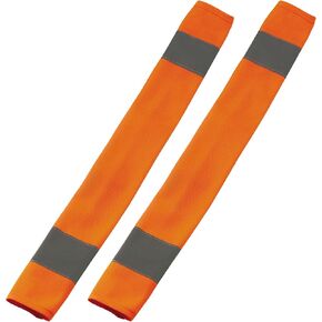 Ergodyne للكبار من الجنسين هاي فيس - قطعتان 8004 Hi Vis غطاء حزام الأمان 2 قطعة، ليموني
