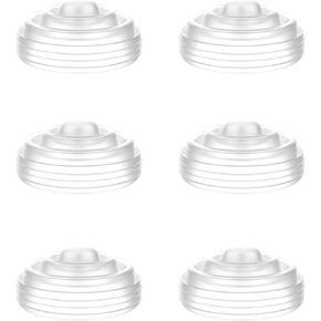 6Pcs Upgrade Duckbill Valve and 4Pcs Silicone Diaphragm Compatible with Momcozy M5 Wearable Breast Pump, Replacement Pump Parts Accessories, Same as Original Mom Cozy Accessories, BPA Free