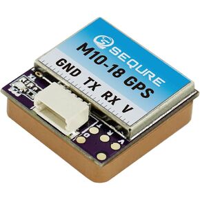 SEQURE M10-25Q FPV GPS Module with QMC5883L Compass Dual Potocol Upgraded 10th Generation Chip Fast Satellite Positioning for FPV Racing Drones
