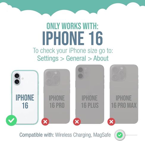 حافظة Smartish® iPhone 16 Pro المغناطيسية - Gripmunk متوافقة مع MagSafe [خفيفة الوزن + واقية] غطاء نحيف ورقيق مع بطانة من الألياف الدقيقة لهاتف Apple iPhone 16 Pro - Black Tie Affair in Kuwait