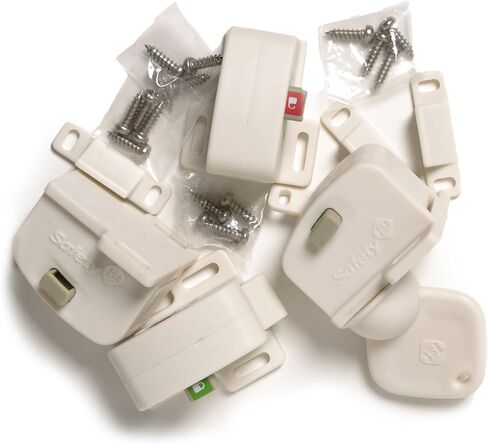 أقفال خزانة مغناطيسية للسلامة الأولى، 4 أقفال + 1 مفتاح in Kuwait