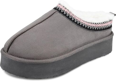 Jessica Simpson Women's Open Back Platform Microsuede Clog Slipper in Saudi Arabia