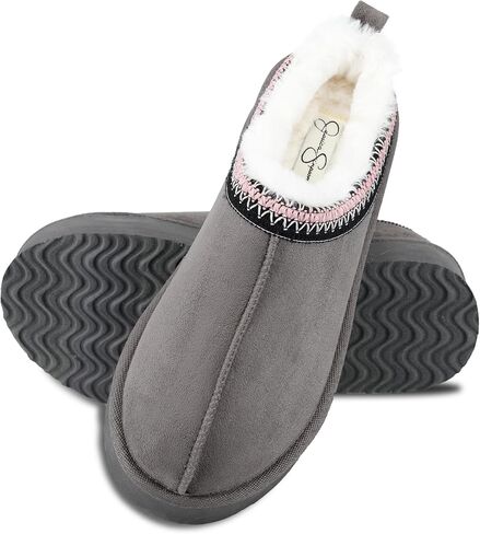 Jessica Simpson Women's Open Back Platform Microsuede Clog Slipper in Saudi Arabia
