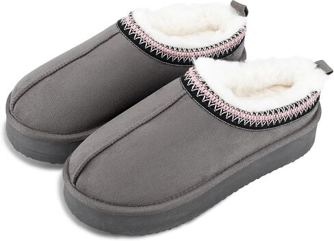 Jessica Simpson Women's Open Back Platform Microsuede Clog Slipper in Saudi Arabia