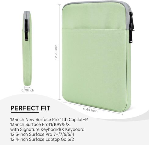 8 inch Tablet Sleeve Case for New iPad Mini 6 8.3, iPad Mini 5/4/3/2 7.9", Fire HD 8 Tablet, Fire HD 8 Plus, Galaxy Tab A 8.0, Lenovo Tab M8, Tab M9 Shockproof Travel Carrying Bag -Black in Saudi Arabia