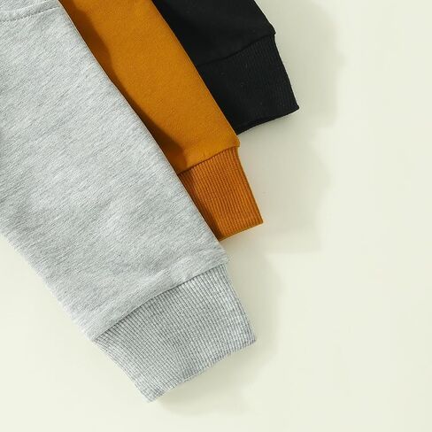 Toddler Baby Boys Girls Sweatpants 3 Pack Solid Color Elastic Waist Trousers Bottoms Casual Pants Multipacks Long Pants in Saudi Arabia