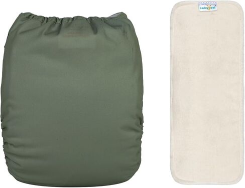 babygoal Halloween Cloth Diaper with Insert for Baby Boys and Girls 8-35lbs, Reusable Adjustable and Washable Nappy DBG98-B in Kuwait