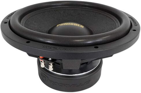 Rockville Punisher 12D1 12" 5600w Peak Car Audio Competition Subwoofer Dual 1-Ohm Sub 1400w RMS CEA Rated, Black in Kuwait