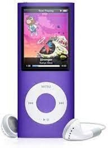 Music Player Compatible with MP4/MP3 - Apple iPod Nano 4th Generation (Blue, 8GB) (Renewed) in Saudi Arabia