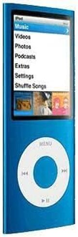 Music Player Compatible with MP4/MP3 - Apple iPod Nano 4th Generation (Blue, 8GB) (Renewed) in Saudi Arabia