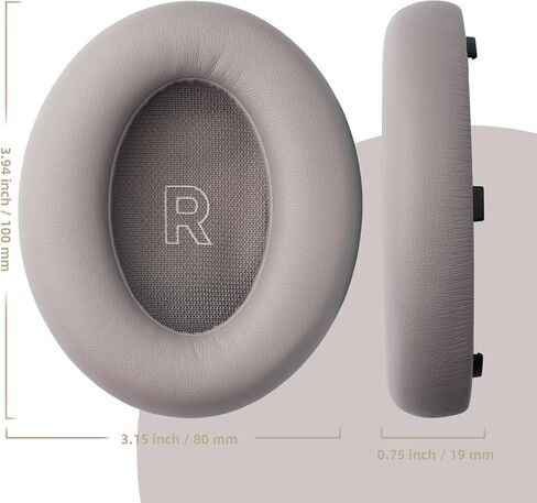 Ear Pads Replacement for Bose QuietComfort Ultra Wireless Headphones, EarPads Cushions with Softer Protein Leather and High Density Memory Foam for Noise Isolation (Black) in Saudi Arabia