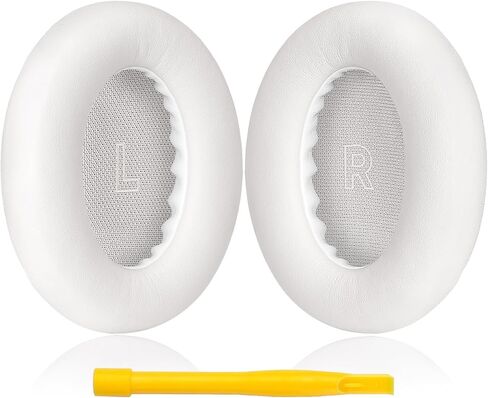 Ear Pads Replacement for Bose QuietComfort Ultra Wireless Headphones, EarPads Cushions with Softer Protein Leather and High Density Memory Foam for Noise Isolation (Black) in Saudi Arabia