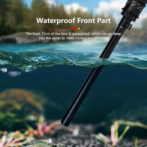 عدسة AstrHori 28 مم F13 2X Macro Probe متوافقة مع كاميرات Sony E-Mount ذات الإطار الكامل المدمج في الضوء الدائري in Kuwait