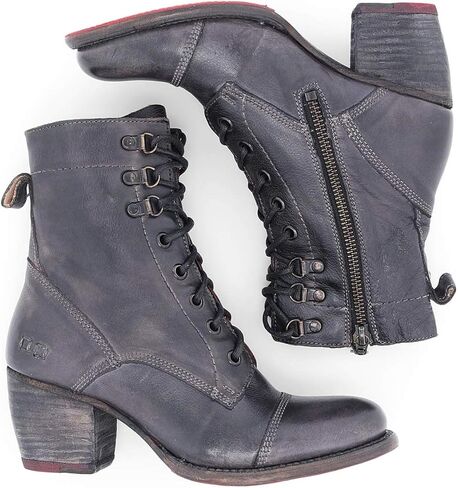 Bed|Stu Judgement Womens Leather Boots in Kuwait