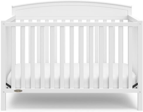 Graco Benton 5 in 1 Convertible Crib with Premium Foam Crib and Toddler Mattress - Gray in Kuwait