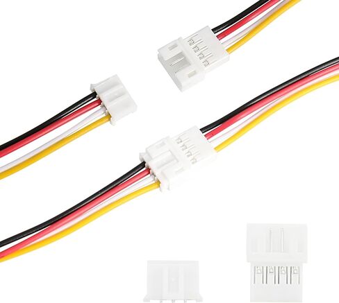 40pcs (20Pairs) JST PH2.0mm 3Pin Mini Micro Male and Female Connection Cable Plug with Terminal Connector Wire Cable 100mm 1007-26AWG in Kuwait