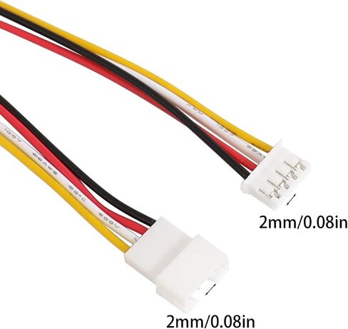 40pcs (20Pairs) JST PH2.0mm 3Pin Mini Micro Male and Female Connection Cable Plug with Terminal Connector Wire Cable 100mm 1007-26AWG in Kuwait