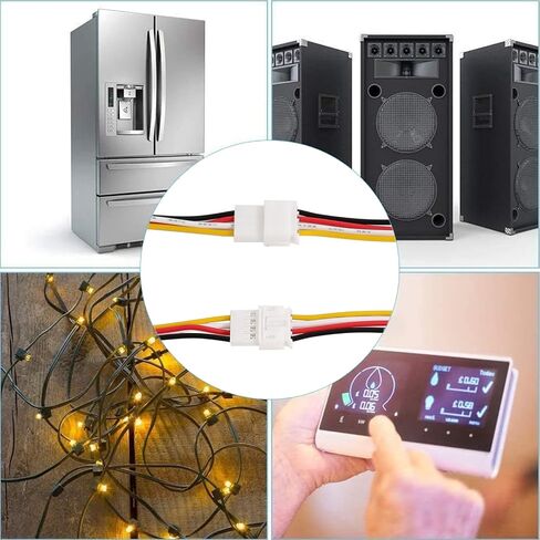 40pcs (20Pairs) JST PH2.0mm 3Pin Mini Micro Male and Female Connection Cable Plug with Terminal Connector Wire Cable 100mm 1007-26AWG in Kuwait