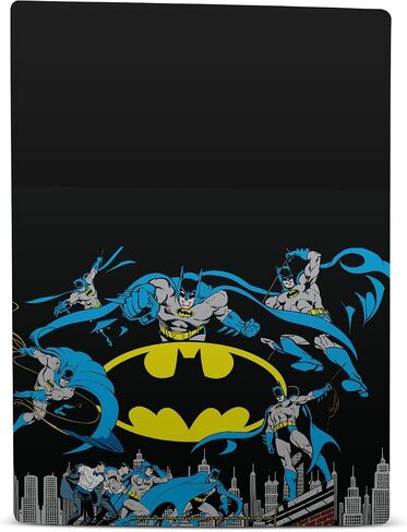 تصميمات غطاء الرأس مرخصة رسميًا من Batman DC Comics Collage وشعارات متعثرة وكتاب هزلي من الفينيل غطاء ملصق لغطاء الألعاب متوافق مع Sony PS5 Digital وDualSense in Saudi Arabia