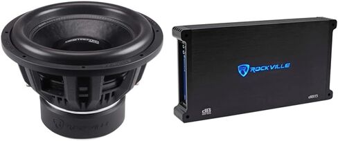 Rockville Destroyer 12D2 12" Competition Car Audio Subwoofer w/USA Voice Coils! in Kuwait