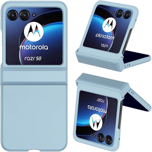 حافظة قلاب متوافقة مع NINKI لهاتف Motorola Moto Razr 2024 مع واقي مفصلي، حافظة Motorola Razr 50، حافظة هاتف Moto Razr 2024 صلبة رفيعة لهاتف Moto Razr 50 2024 Motorola Razr 2024 باللون الأسود in Kuwait