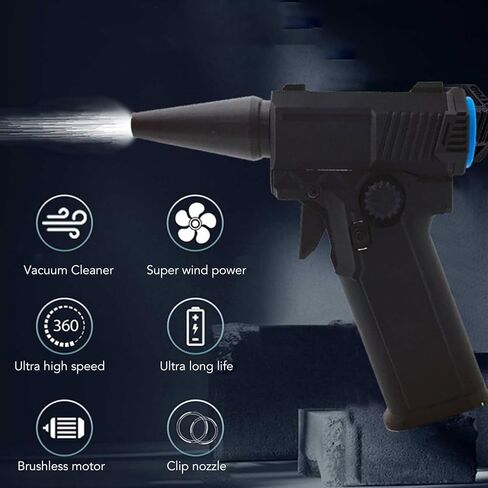 منفاخ هواء كهربائي من يونير، سرعة 200000 دورة في الدقيقة، منفاخ هواء جاف محمول سريع السرعة، لعدسة لوحة مفاتيح كمبيوتر السيارة في الهواء الطلق in Kuwait