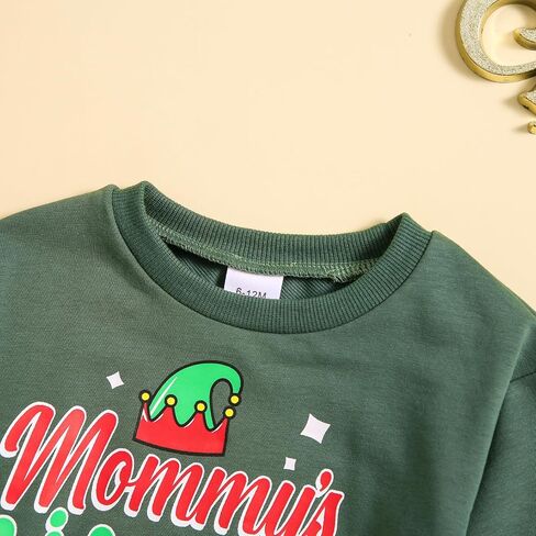 Thorn Tree Toddler Boys Girls Christmas Sweatshirt Long Sleeve Pull On Sweater Unisex Little Kids Fall Winter Clothes in Kuwait