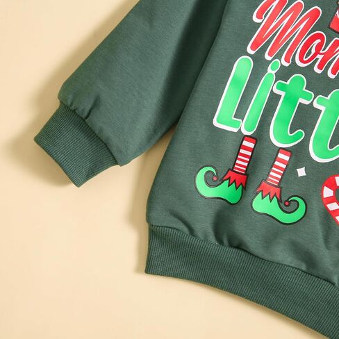 Thorn Tree Toddler Boys Girls Christmas Sweatshirt Long Sleeve Pull On Sweater Unisex Little Kids Fall Winter Clothes in Kuwait