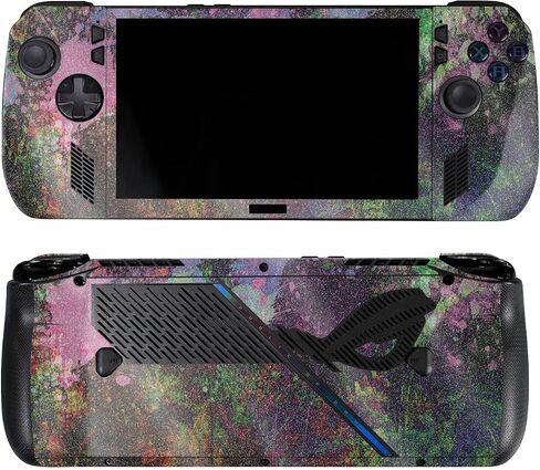 Skin Compatible with Asus ROG Ally X - Tech Web - Premium 3M Vinyl Protective Wrap Decal Cover - Easy to Apply | Crafted in The USA by MightySkins in Saudi Arabia