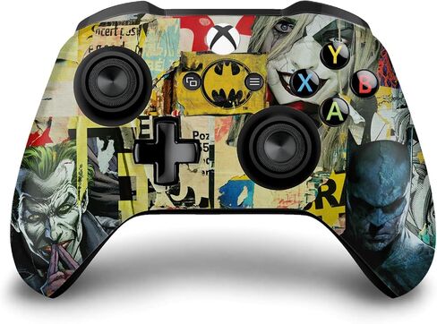Head Case Designs Officially Licensed Batman DC Comics Hush Costume Logos and Comic Book Vinyl Sticker Gaming Skin Decal Cover Compatible with Xbox One S/X Controller in Saudi Arabia