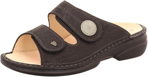 Finn Comfort Sansibar Sandal, Waving Black in Saudi Arabia