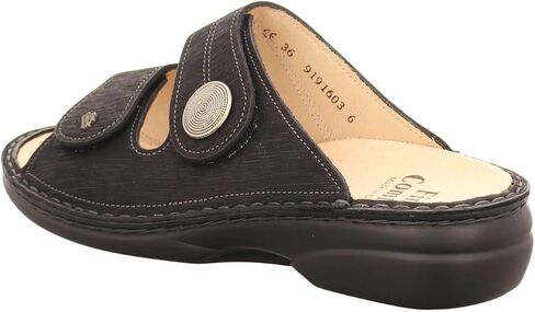 Finn Comfort Sansibar Sandal, Waving Black in Saudi Arabia