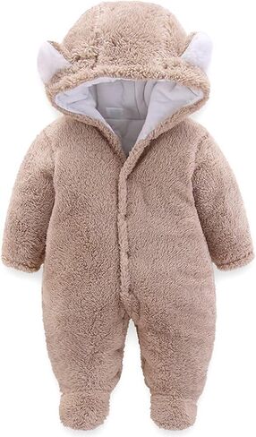Baby Clothes Winter Snowsuit Cute Bear Suit Newborn Infant Coats Toddler Bodysuits Jumpsuit for Baby Boys Girls in Saudi Arabia