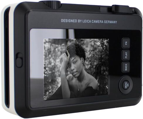 Leica Sofort 2 Hybrid Instant Photo Film and Digital Camera (Red) (19189) with LCD Display Bundle with 128 GB Memory Card + Cleaning Kit in Saudi Arabia