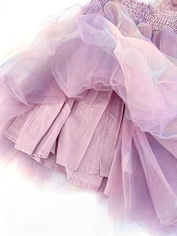 BGFKS Baby Girl Rainbow Floral Tutu Dress,Toddler Girls Birthday Party Princess Dresses with Floral Headband. in Saudi Arabia