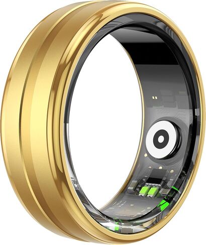 Smart Ring Fitness Tracker Rings for Men Women, Fitness Ring Heart Rate Blood Oxygen Sleep Ring Calories Step Counter Pedometer, Waterproof Health Smart Rings for Android iOS Phones in Saudi Arabia