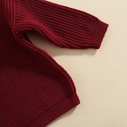 Toddler Baby Girl Boy Knit Football Sweater Long Sleeve Pumpkin Sweasthirt Fall Winter Clothes Football Outfit in Saudi Arabia