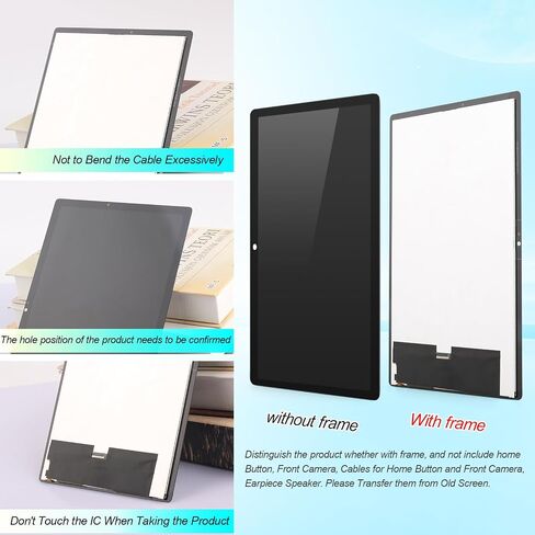 شاشة بديلة لشاشة Samsung Tab A8 10.5 بوصة 2021 LCD لجهاز Samsung Tab A8 10.5 بوصة 2021 SM-X200 مجموعة محول رقمي لشاشة اللمس Incell (أسود) in Kuwait