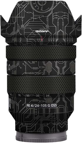 Fujing&Mebont Anti-Scratch Lens Hood Cover Skin Sticker for Sony FE 24-105mm F4 G OSS Protector Film Anti-Wear Lens Hood Skin Cover Protector Film Protective Decoration and Wear Resistance in Saudi Arabia