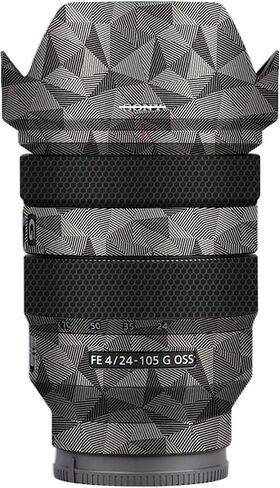 Fujing&Mebont Anti-Scratch Lens Hood Cover Skin Sticker for Sony FE 24-105mm F4 G OSS Protector Film Anti-Wear Lens Hood Skin Cover Protector Film Protective Decoration and Wear Resistance in Saudi Arabia